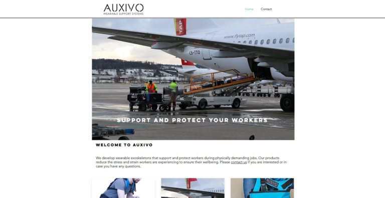 Auxivo – schützt und unterstützt bei Arbeiten mit schweren Lasten