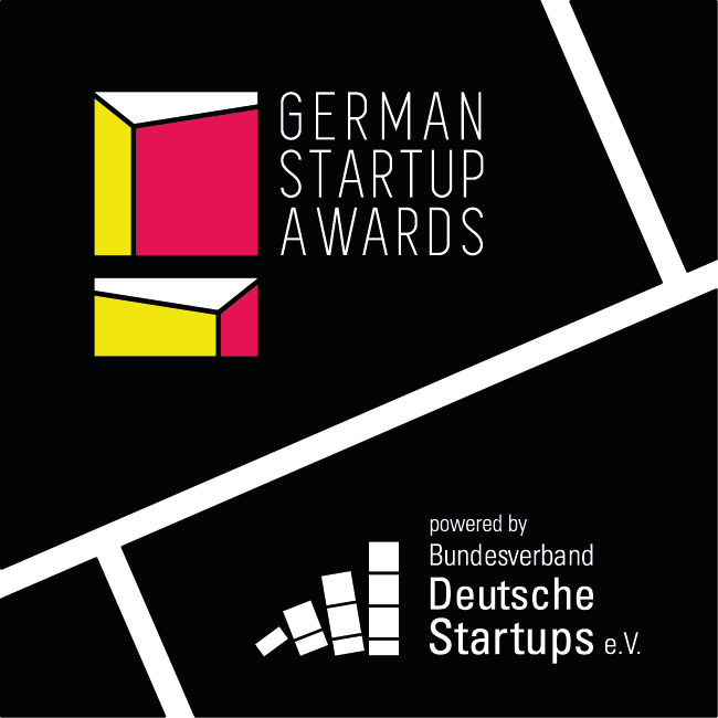 German Startup Awards Banner quadrat650x650px - Startup-Wettbewerb „Zusammen in aller Munde sein“ – Agenturleistungen für Startups werden im Wert von 25.000,00 € verlost