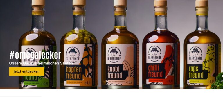 Die Ölfreunde ist DIE Speiseölmanufaktur im Herzen des Naturpark Obere Donau